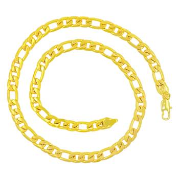 Saizen Dazzling Yellow Gold Chain For Men/Boys/Boyfriend/Husband & Unisex 1