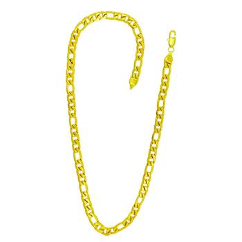 Saizen Dazzling Yellow Gold Chain For Men/Boys/Boyfriend/Husband & Unisex 3