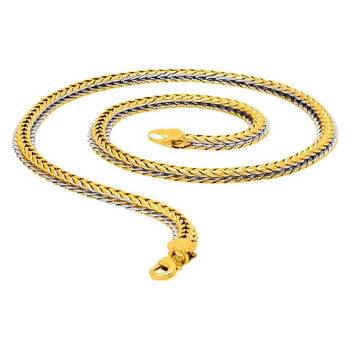 Saizen Dazzling  Gold & Silver Chain For Men/Boys/Boyfriend/Husband & Unisex 1