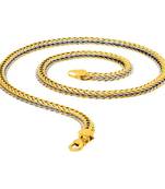 Saizen Dazzling  Gold & Silver Chain For Men/Boys/Boyfriend/Husband & Unisex