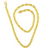 Saizen Ch179 Daily Wear Gold-Plated Plated Stainless Steel Chain