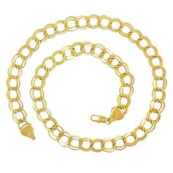 Saizen Ch188 Designer Yellow Gold Double Wheat Chain With Smooth Finish Gold-Plated Plated Stainless Steel Chain 1