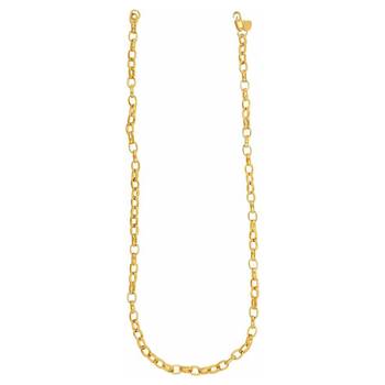 Saizen Ch216 Linking Yellow Gold Chain For Men, Boyfriend & Husband Gold-Plated Plated Stainless Steel Chain 3