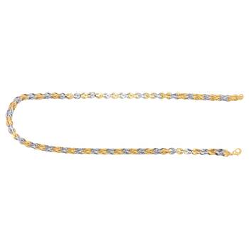 Saizen Gold&Silver Plated Stainless Steel Chain 3