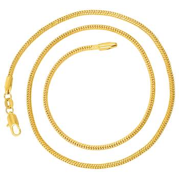 Saizen Ch257 Linking Yellow Gold Chain For Men, Boyfriend & Husband Gold-Plated Plated Stainless Steel Chain 1