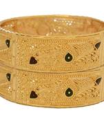One gram Gold bangles #588