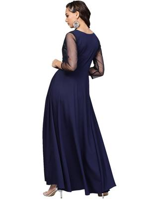 Women's Flared Crepe Kurta 3