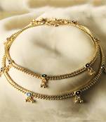 Gold anklets