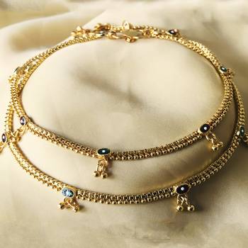 Gold anklets 2
