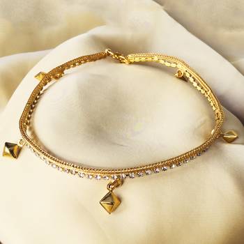 Gold anklets 2