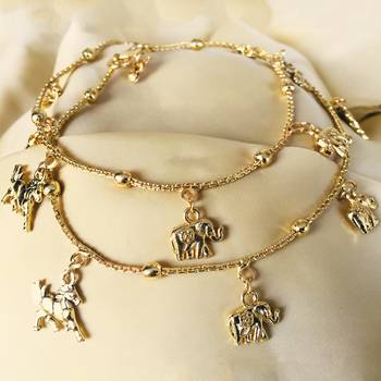 Gold Anklets 1