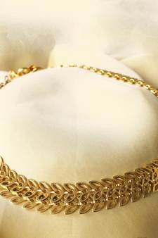 Gold anklets