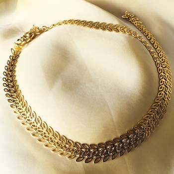 Gold anklets 2