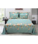 Multicolor floral print bed-sheets