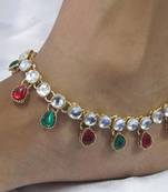 Multicolor anklets