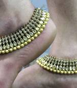 Gold anklets