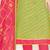 Green woven banarasi unstitched salwar with dupatta