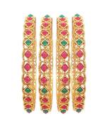 Gold bangles-and-bracelets