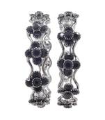 Black bangles-and-bracelets