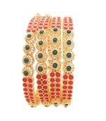 Gold bangles-and-bracelets