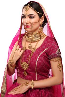 Indian bridal jewellery set  1