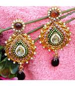 Traditional Polki Dangler Earrings