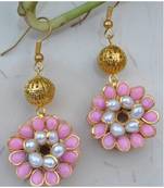 Pink Pacchi Dangler Earrings