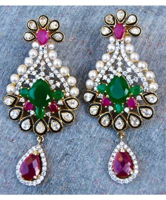 Mutigemstone Diamond Dangler Earrings 1