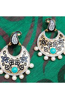 Traditional Gold Dangler Earrings