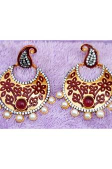 Traditional Gold Dangler Earrings