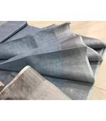 Grey Hand Woven Linen Saree With Blouse