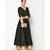 Black Peek-a-boo Border Dress