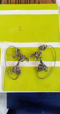 German Silver Earcuffs 1