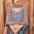 Blue Dari, Thread and Sequins Embroidered Art Silk Semi Stitched bridal lehenga