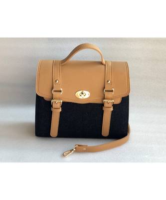 Denim Satchel 2