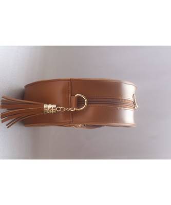 TAN  Circular Bag 4