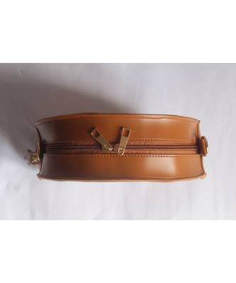 TAN  Circular Bag 5