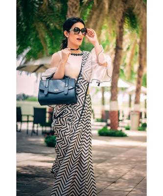 The Ofice Satchel - Blue 1