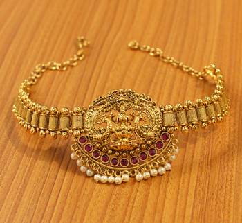 Gold ruby  bajuband 1
