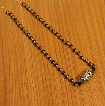 Black Onyx Mangalsutra 1
