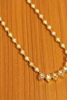 White Pearl Mangalsutra