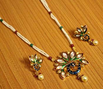Blue Pearl Pendants 1