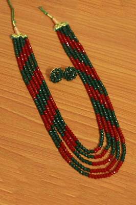Multicolor Crystal Necklace-Sets 1