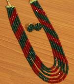 Multicolor Crystal Necklace-Sets