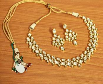 White Cubic Zirconia Necklace-Sets 1