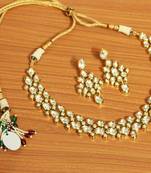 White Cubic Zirconia Necklace-Sets