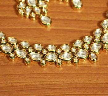 White Cubic Zirconia Necklace-Sets 3