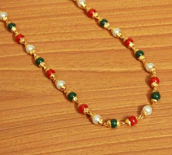Multicolor pearl necklaces 2