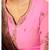 Baby Pink & Maroon Satin Georgette Women's Salwar Suit With Banarasi Dupatta