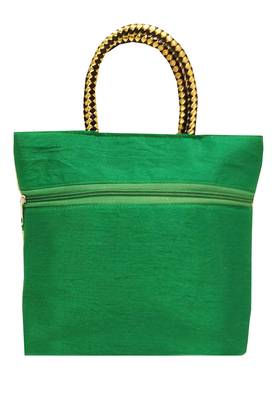 Shree Shyam Products Embroidered Ladies Green Bags 2